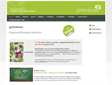 Tablet Screenshot of gartenboxx.at